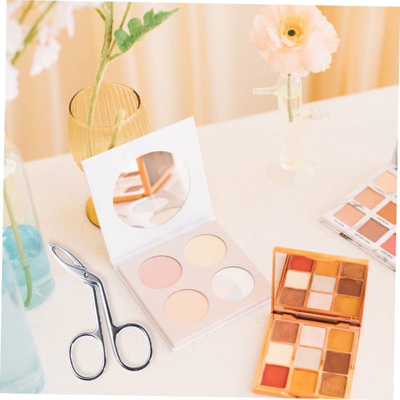 Outanaya 2pcs Slanted Eyebrow Tweezers for Removal and Shaping for