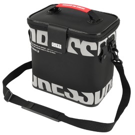 DRESS Tackle Cooler Backkan, Insulated, Fishing, Langan, Keep, Ajing, Ice Fishing, Light Game, Lure, Bait, Cooler, Box Case, Stealth Black