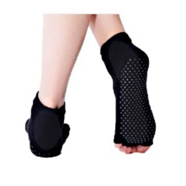 LGTM Sports Yoga Sports Five Finger Socks Women's 3 Pairs Set (Black)
