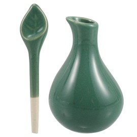 Beavorty Thai Massage Oil Dispenser Spa Ceramic Oil Bottle Aromatherapy Bottle for Beauty Salons