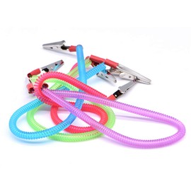 Oral Dentistry Napkin Chain Adjustable Napkin Holder Clip Dental Clip for Elderly Doctor Adult Baby Convenient 4 Colors