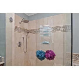 Soap Stacker - Multiple Bar Soap Dispenser and Organizer - Easy To Install - Durable Plastic Case - Storage for Shower and Bathroom - Never Run Out of Soap Again