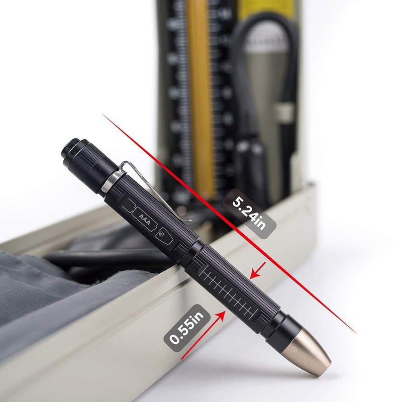 Weltool M6-Dr Penlight No-Glare for Inspection Torch Pocket Pen Light