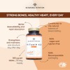 Natural Vitamin K2 Mk7 Capsules, High Concentration 200µg. for Hear,