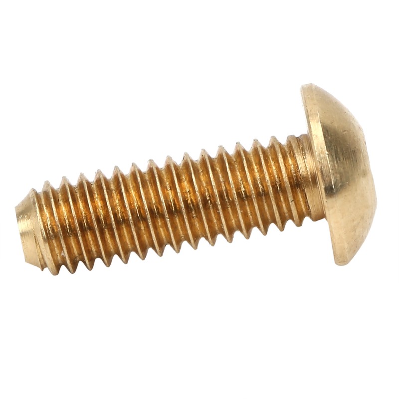 50Pcs Hex Socket Screws Half Round Head Pure Copper Hardware