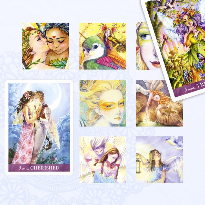 Find Your Light Inspirational Deck Oracle Cards, 44 Cards, Japanese