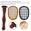 Vacuum Roller Brush Yellow Black Filter Replacement Vacuum Clerner Accessory