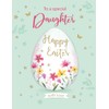 Easter Card, Happy Easter to a Special Daughter Floral -