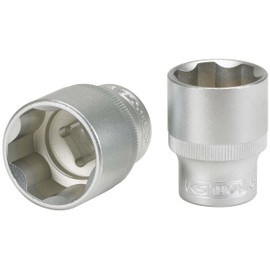 KS Tools F6 Socket 1/2" - 10 mm CHROMEmat sur support