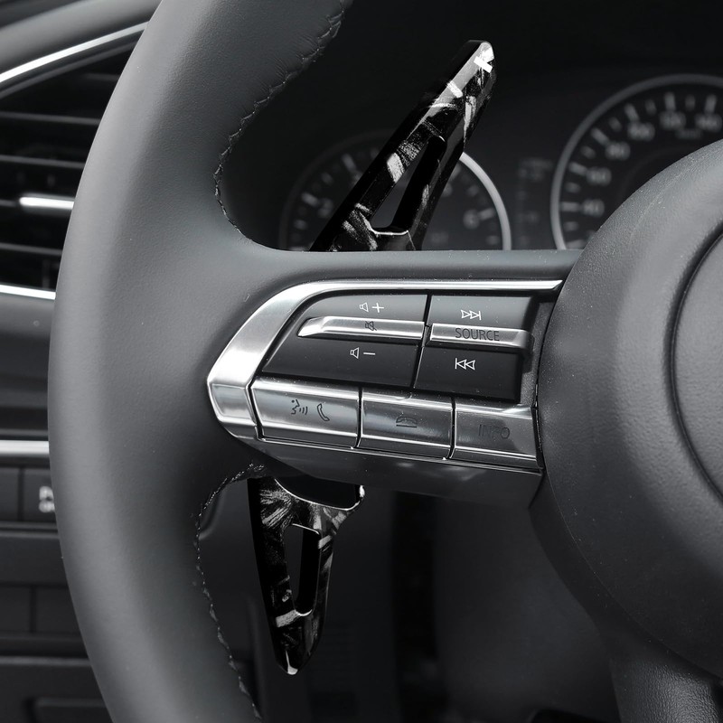 KUNGKIC ABS Paddle Shift Cover for Mazda 3 CX-30 CX-50