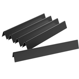 SWDW Flavorizer Bars 17.5" x 2.25" x 2.375", 5 Pack Porcelain-enameled Steel Grill Burner Covers, Grill Plate Replacement for Weber Most Genesis 300 Series (Front Mounted Controls) Gas Grill Parts