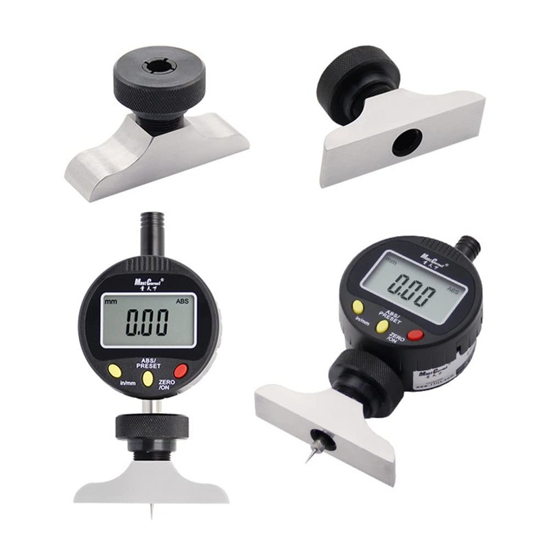 Depth Gage Bottom Base, 100 x 16MM Caliper Gauge Base