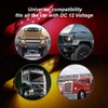 30 Pcs Ledvillage 12V DC 6.4 Inch 10 Amber 10