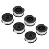 6Pcs Line Spool Replacement 30ft / 9.1m 0.65in AF‑100 for