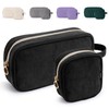Kalidi Cosmetic Bag Women's Cord Make Up Bag Portable Makeup