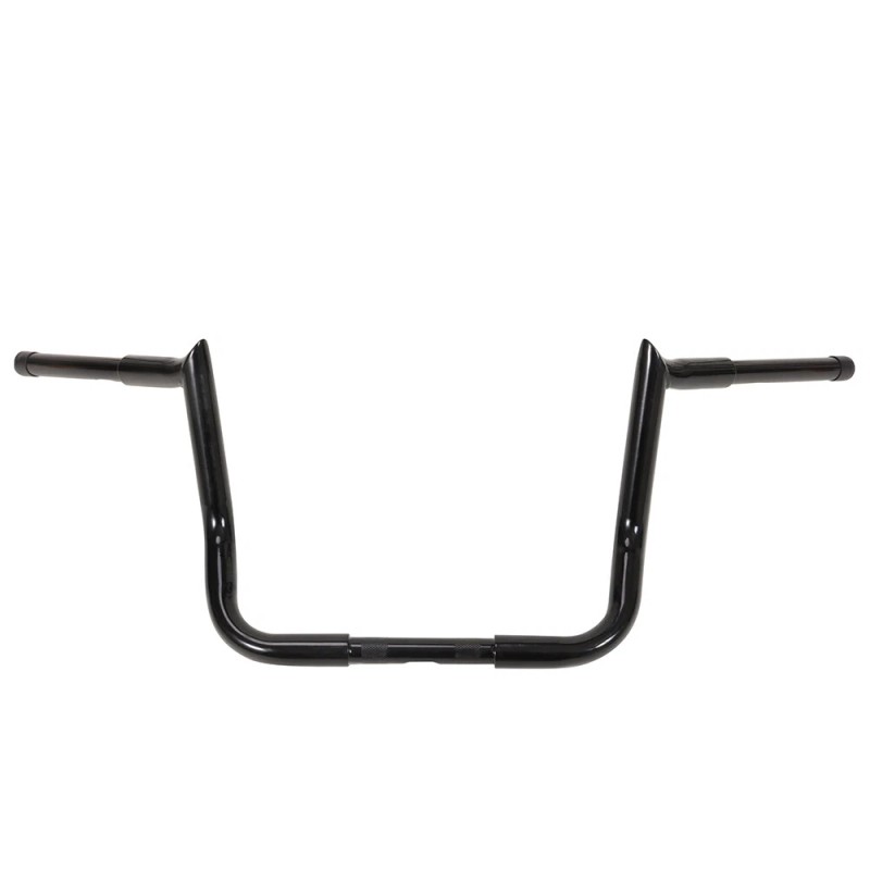 motor_parts2024 12" Hanger Bars Handlebars Black For Harley Touring Street