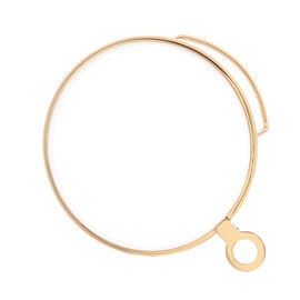 Reading Monocle: Gold Frame, 37 mm Diameter, 1.5 Diopter Lens