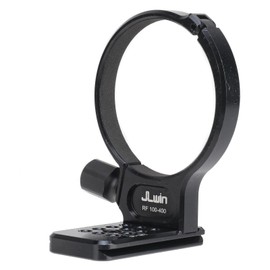 FOTGA Metal Tripod Mount Ring Lens Tripod Ring 75 mm for Canon RF 100-400 mm F/5.6-8 is USM Lens, Integrated Arca Swiss Tripod Quick Release Plate with 1/4 Inch and 3/8 Inch Screw