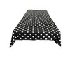Backdrop King Inc, Polka Dot Poly Cotton Tablecloth, 58" Wide
