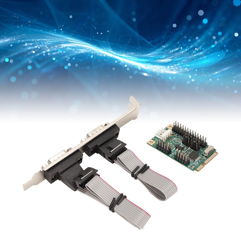 Mini PCIE Expansion Card for CH382L 9 Pin COM1 Port