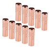 10Pcs E14 Metal Tube for Candle Lamp Holder Lamp Base