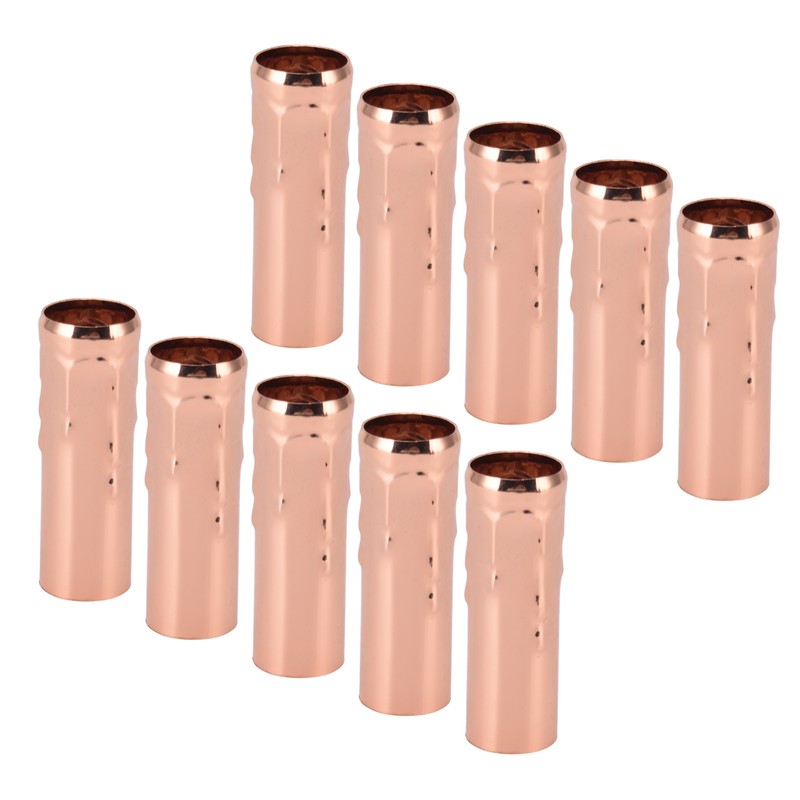 10Pcs E14 Metal Tube for Candle Lamp Holder Lamp Base
