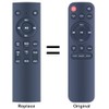 ZWP Replacement Remote Control fit for Projector/AC/TV/AV for Majority Snowdon