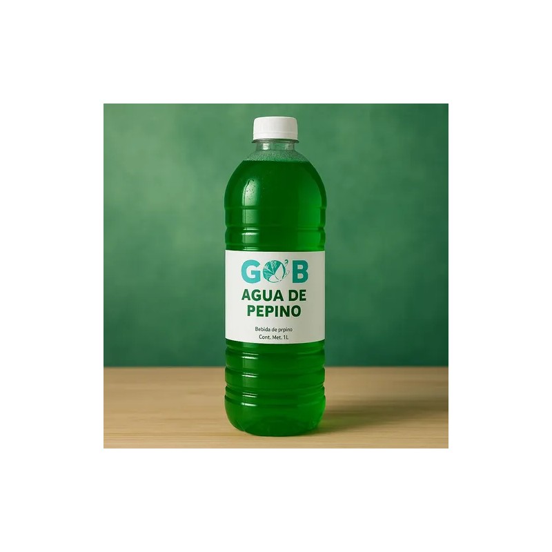 Gob tónico facial agua de pepino 1 L | refresca