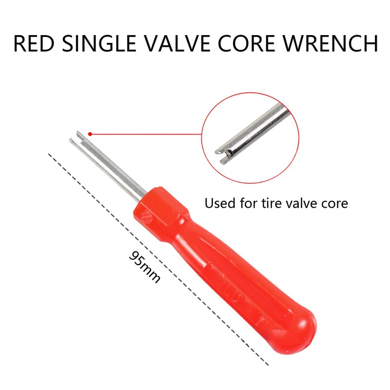 Aidqxbaoer 1 x double head tyre valve core puller and