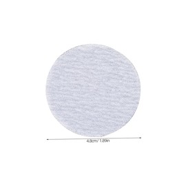 Ipetboom 20pcs Nail Eyebrow Pencil Matte Paper Sandpaper Pencil Sharpening Tool Handheld Pencil Sharpener Eye Liner Sharpener Tool Makeup Sharpener Pencils Sharpener Silver Sand Paper