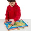 Melissa & Doug USA Map Sound Puzzle - Wooden Puzzle