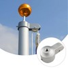 Hyxodjy Flagpole Pulley Flagpole Accessories with Nylon Pulley Heavy Duty
