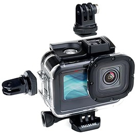 YALLSAME Waterproof Housing Case for GoPro Hero 10 9 Black Action Camera, Support Deepest 196 ft / 60 m Underwater, Suitable for Diving / Scuba / Snorkel / Underwater Photography Recording