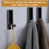 Sorcristy 2PCS Wall Hooks for Hanging Folding Wall Hooks Heavy