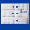 LA MIERE LA MIERE White Drawer Organizer Instrument Tray Holder
