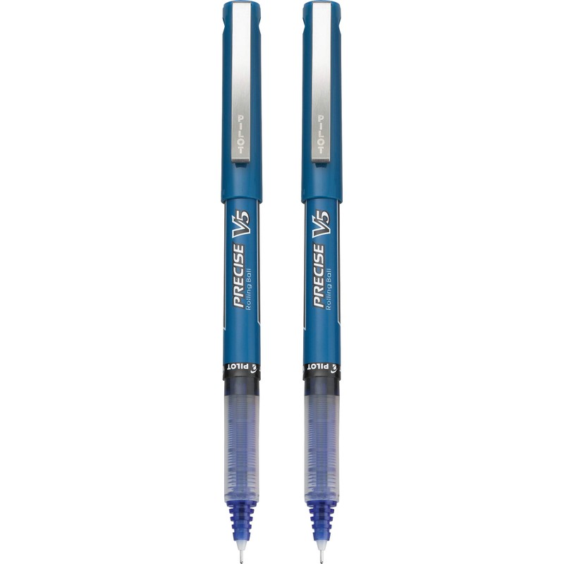 PILOT Precise V5 Stick Liquid Ink Rolling Ball Stick Pens,