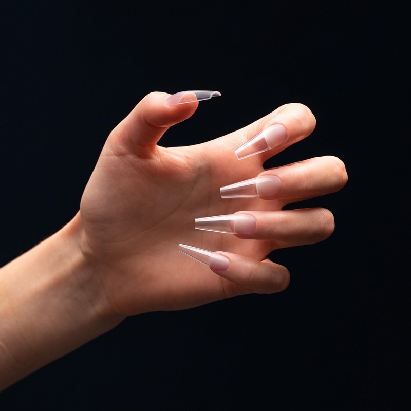 MANI KING Artificial False Nails Tips, Full Cover Tips, A4
