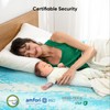 Marsail 3-inch Twin Memory Foam Mattress Topper, Gel Infused Cooling