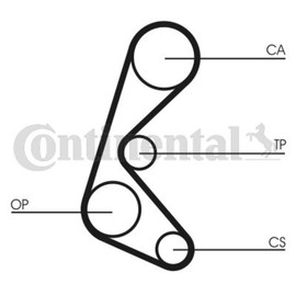 Contitech ct964 Timing Belt Kit