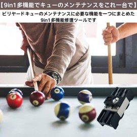 Your Act Billiard Cue Cleaning Repair Tool Maintenance Replacement Accessories Tip Adjustment Side Sharpening Multifunction Tool