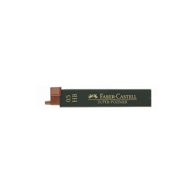 Faber Castell 0.5 mm 121799"Super Polymer" HB Fineline Lead (Pack