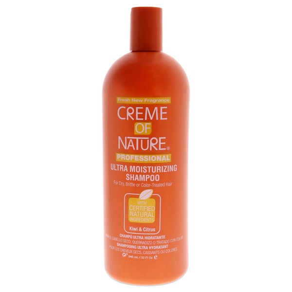 Creme of Nature Ultra Moisturizing Shampoo, Kiwi and Citrus, 32 Ounce