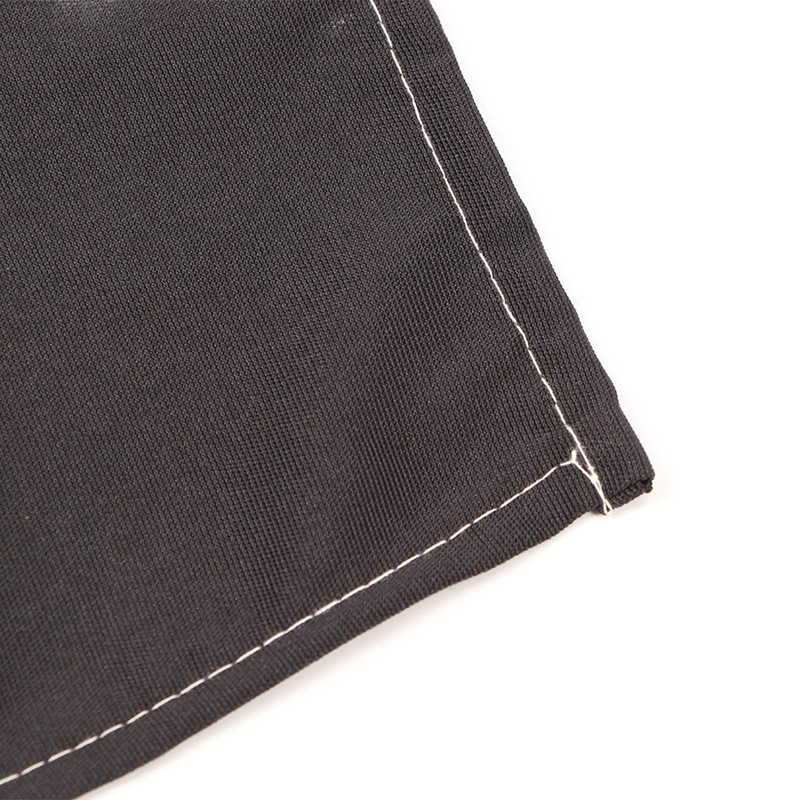 2 Pcs Black Cotton Apron Kitchen Breathable Oil Resistant Apron