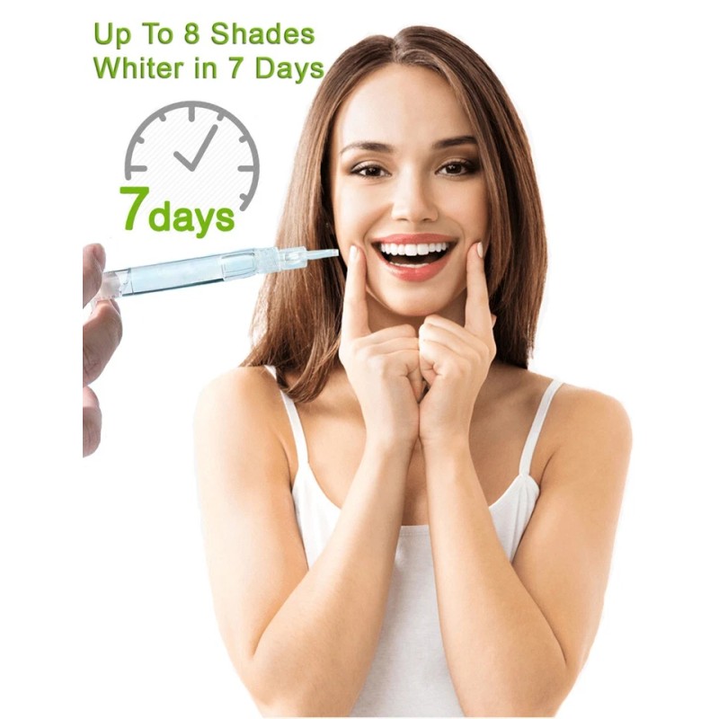 Teeth Whitening Gel 45% Peroxide – 10 Syringe Dental Whitening