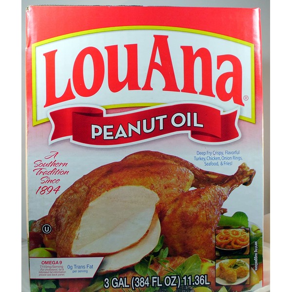 LouAna Peanut Frying Oil 3 gal. Boxed