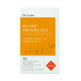Dr. Lin [Dr.Lin] Enzyme S containing sprouted Kamut brand wheat, 6 boxes / [닥터린] 발아 카무트 브랜드밀 함유 효소S 6박스