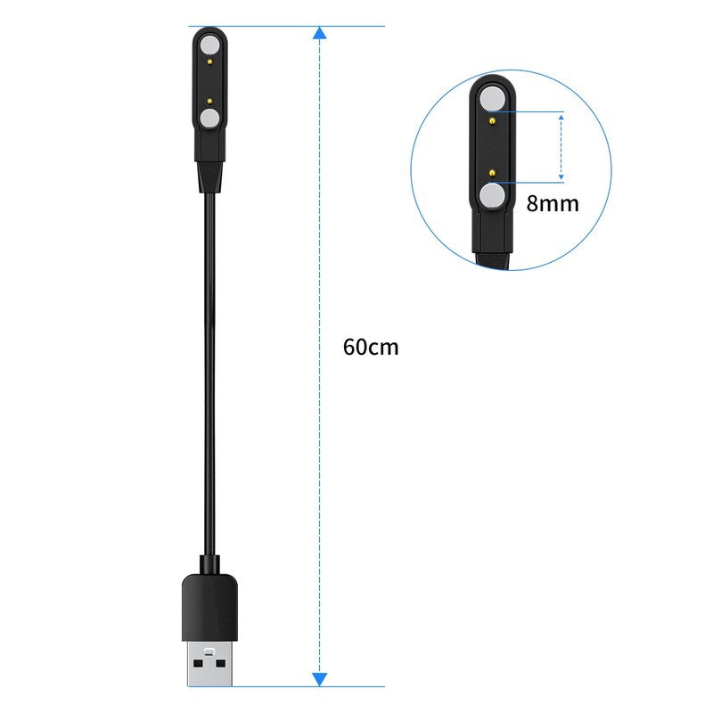 Magnetic Charging Cable for LIGE Smartwatch ST5 1846 1834 1847