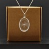 Dandelion Make A Wish Real Flowers 925 Sterling Silver Necklaces