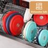 Replacement Lids for Pyrex 7402-PC 7 Cup, Silicone Round Storage
