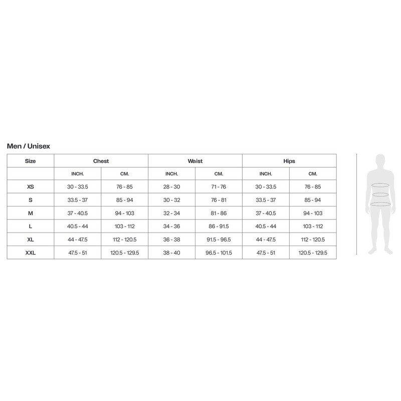 ORCA Mens Heatseeker Neoprene Wetsuit Vest Top - Black -